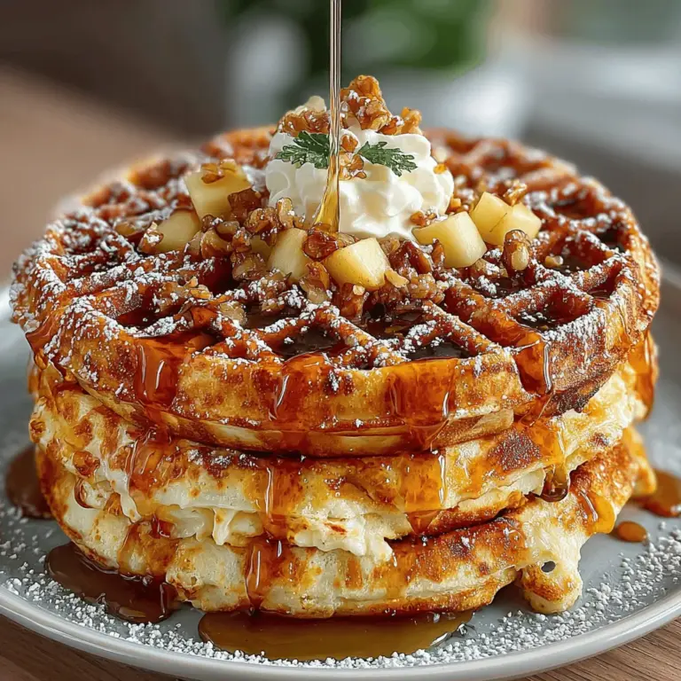 To create the perfect Apple Cinnamon Waffles Delight, it's essential to understand the role of each ingredient in the recipe. Each component contributes significantly to the overall flavor, texture, and quality of the waffles, ensuring that every bite is a delightful experience.