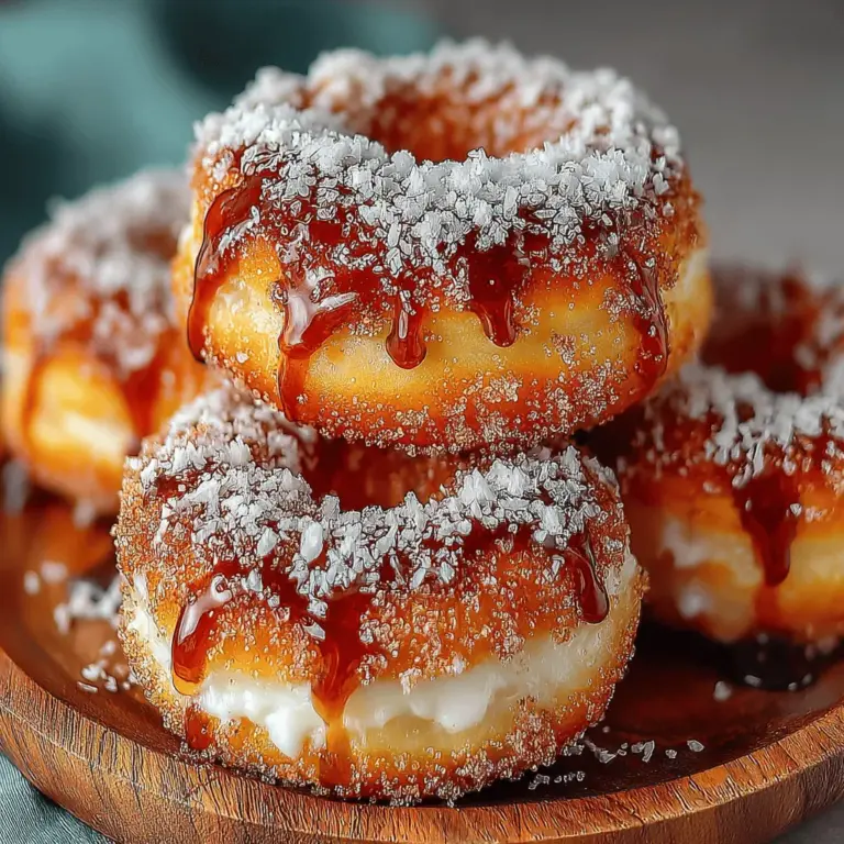There’s something undeniably magical about the aroma of freshly made donuts wafting through the kitchen. Sweet Cinnamon Clouds Donuts are a delightful treat that captures the essence of comfort and indulgence. These fluffy, pillowy donuts are perfectly enhanced with the warm, inviting flavors of cinnamon and sugar, making them an irresistible option for any occasion. Whether you’re treating your family to a cozy breakfast or impressing guests at a gathering, these donuts are sure to be a hit.