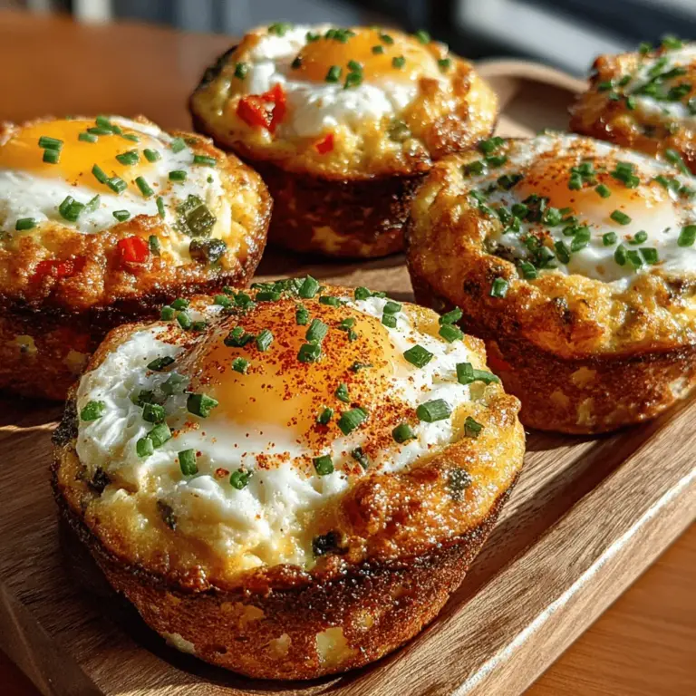 Breakfast is often heralded as the most important meal of the day, and for good reason. It sets the tone for the hours ahead, providing the energy and nutrients necessary to tackle daily challenges. In recent years, there's been a noticeable shift towards easy and nutritious breakfast options that cater to our busy lifestyles. One standout recipe that encapsulates this trend is the Cheesy Breakfast Egg Muffins. These delightful, portable treats not only satisfy hunger but also allow for a quick and healthy start to the day, making them the perfect choice for families or individuals on the go.