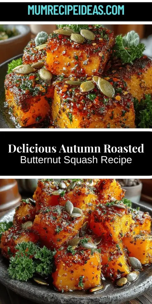 Embrace the flavors of fall with this delicious Autumn Harvest Roasted Butternut Squash recipe. Celebrate the season using sweet, creamy butternut squash, vibrant spices, and a touch of maple syrup for a delightful sweetness. Perfect for cozy family dinners or festive gatherings, this dish not only warms the heart but also offers numerous health benefits. Dive into the joy of seasonal cooking and impress your loved ones with this comforting, nourishing meal.