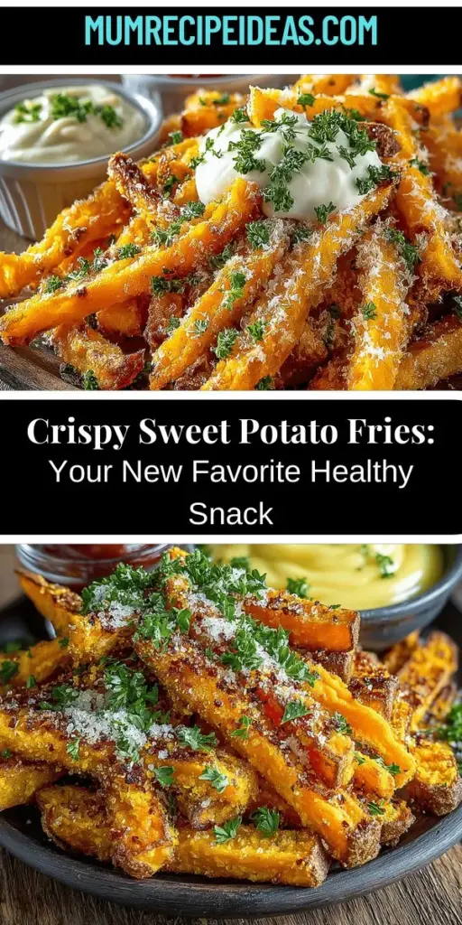 Discover the joy of making crispy sweet potato fries at home with this deliciously healthy recipe. Sweet potatoes are packed with nutrients and provide a nutritious alternative to regular fries. Learn how to achieve that perfect crunch with essential ingredients like olive oil and a blend of spices. Whether enjoyed as a snack or paired with your favorite meal, these fries are sure to impress. Elevate your fry experience with creative garnishes and dipping sauces for extra flavor!