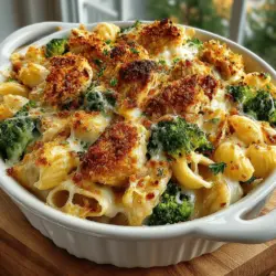Casseroles have long been a beloved staple in kitchens around the world, and for good reason. Among the variety of options, the Savory Cheddar Broccoli and Chicken Casserole stands out as a comforting, hearty dish that appeals to both children and adults alike. This dish combines tender chicken, nutritious broccoli, and creamy cheddar cheese with pasta, all baked together to create a flavorful meal that satisfies the soul. Whether it's a weeknight dinner or a potluck gathering, this casserole is sure to be a crowd-pleaser.