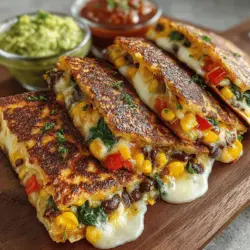 In today's fast-paced world, finding nutritious and delicious meals can often feel like a daunting task. Many people are on the lookout for options that not only satisfy their taste buds but also contribute to a healthy lifestyle. Enter Veggie-Packed Rainbow Quesadillas—a culinary delight that combines vibrant colors with a symphony of flavors and essential nutrients. This recipe is not just about aesthetics; it offers a balanced mix of whole grains, protein-rich ingredients, and a plethora of fresh vegetables, making it an ideal choice for lunch, dinner, or even a quick snack.
