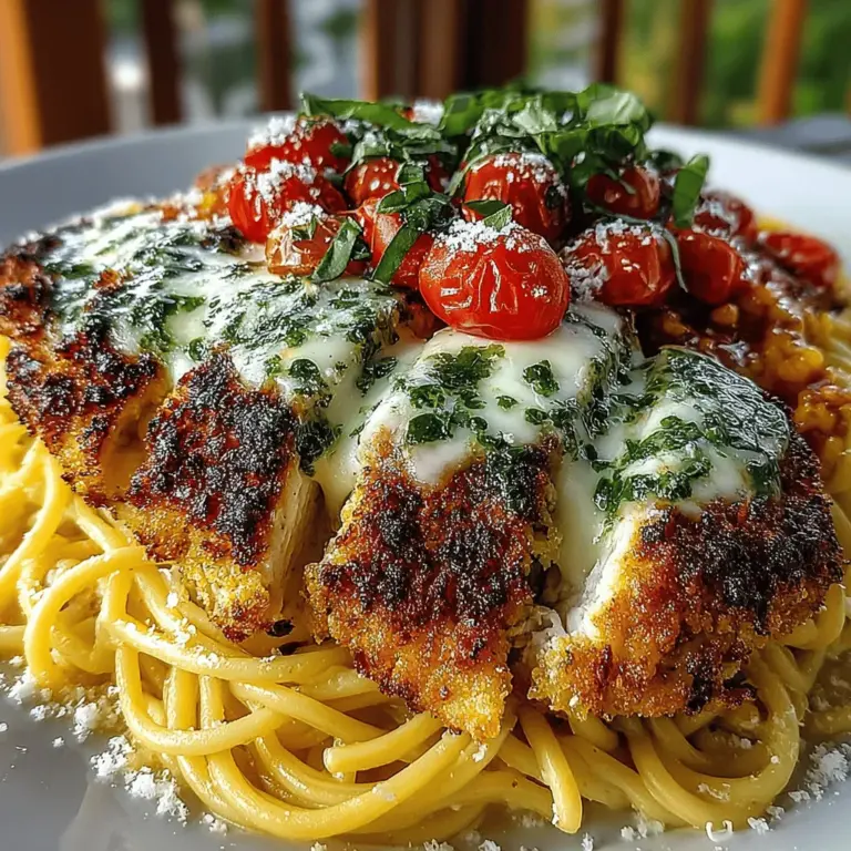 Achieving a golden crust on your crispy baked Chicken Parmesan is all about precision in oven temperature and timing. Preheat your oven to 425°F (220°C) to ensure the chicken crisps up beautifully. A high temperature allows the breadcrumbs to toast, creating that coveted crunch while sealing in the moisture of the chicken.