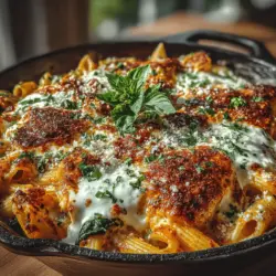 To create a truly unforgettable Creamy Tomato Basil Pasta Bake, the first step lies in developing a rich, flavorful sauce. Simmering your sauce is essential; it allows the flavors to meld together beautifully. When you simmer the tomato sauce, the heat encourages the natural sugars in the tomatoes to caramelize slightly, enhancing their sweetness. This process also helps to concentrate the flavors, making your sauce more robust and delicious.