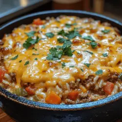 In the world of home-cooked meals, few dishes evoke the same sense of warmth and comfort as a hearty casserole. Among these beloved recipes, the Beefy Cheesy Delight Casserole stands out as a perfect harmony of flavors and textures, making it an ideal choice for family dinners and gatherings. This dish is not only easy to prepare but also offers a delightful combination of savory ground beef, creamy cheddar cheese, and vibrant vegetables, all baked to perfection. Whether you're facing a busy weeknight or planning a cozy weekend meal with loved ones, this casserole promises to satisfy and impress.