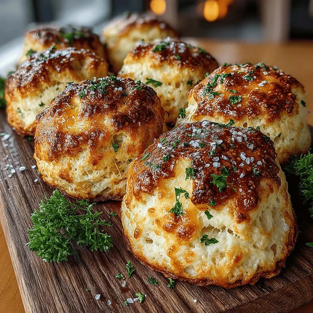 There’s something undeniably comforting about homemade biscuits, especially when they emerge from the oven, golden and fragrant. These golden garlic butter biscuits take that comfort to a whole new level with their rich flavor profile, combining the savory notes of garlic with the creamy goodness of cheddar cheese. Whether served alongside a hearty soup, enjoyed at breakfast with a dollop of jam, or simply savored on their own, these biscuits are sure to impress.