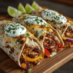 Fajita wraps have become a beloved staple in kitchens around the world, celebrated for their versatility and the exciting flavors they bring to the table. Whether you’re hosting a casual gathering, enjoying a family dinner, or simply in need of a quick meal after a busy day, fajitas are a go-to option. Among the many variations, Sizzlin’ Chicken Fajita Wraps stand out as a delightful choice that combines tender chicken with vibrant vegetables, all enveloped in a warm tortilla. This dish is not only quick to prepare but also allows for a myriad of customization options, catering to various tastes and dietary preferences.