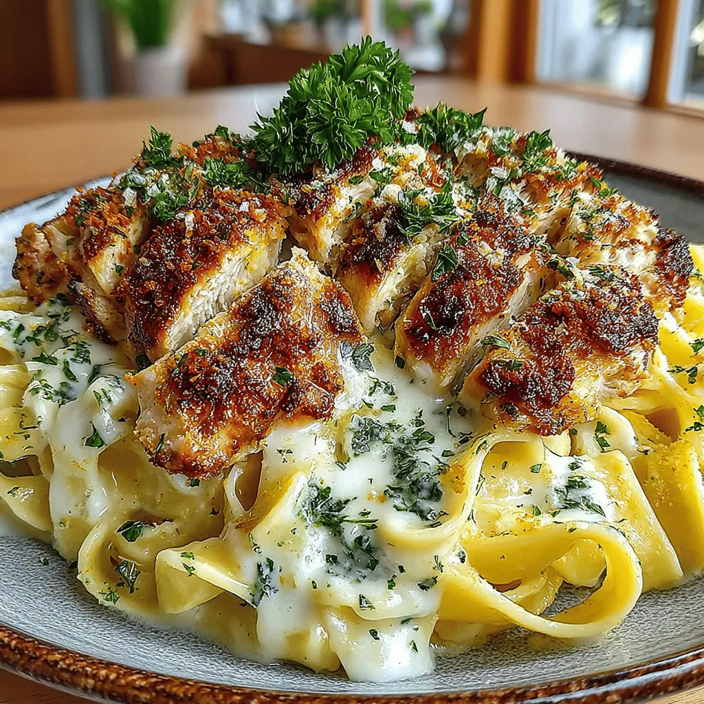 To achieve the perfect Creamy Chicken Alfredo Delight, cooking the fettuccine correctly is essential. The goal is to achieve al dente pasta, which means the pasta is cooked but still has a slight firmness when bitten. This texture not only enhances the dish but ensures that the pasta holds up well when mixed with the sauce.