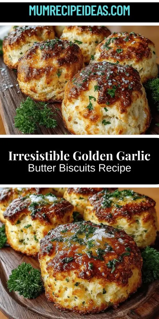 Experience the joy of homemade baking with these Golden Garlic Butter Biscuits, a perfect blend of savory garlic and creamy cheddar cheese. This recipe walks you through the fundamentals of biscuit making, highlighting the importance of each ingredient for that perfect flaky texture. Ideal for any meal or enjoyed on their own, these biscuits are sure to impress. Embrace the satisfaction of crafting delicious, warm biscuits with loved ones, making every occasion special.